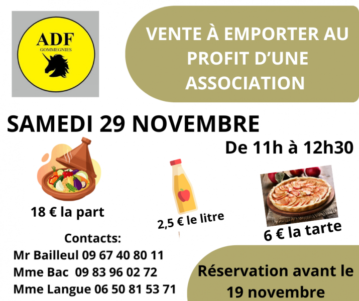 Vente a emporter