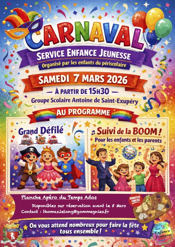 Affiche Carnaval 26 SEJ